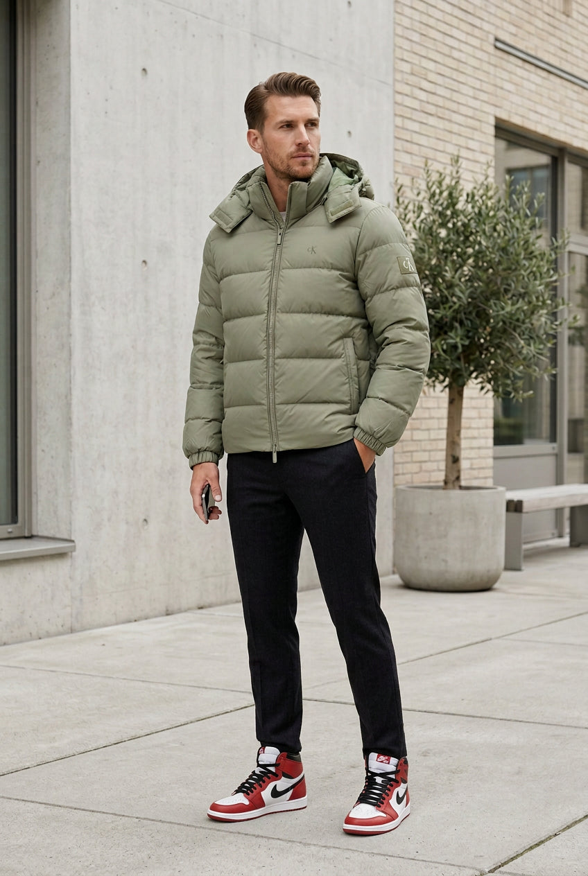 Calvin Klein Jackets - Man - Verde