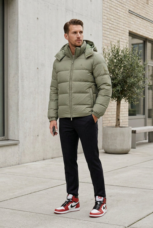 Calvin Klein Jackets - Man - Verde