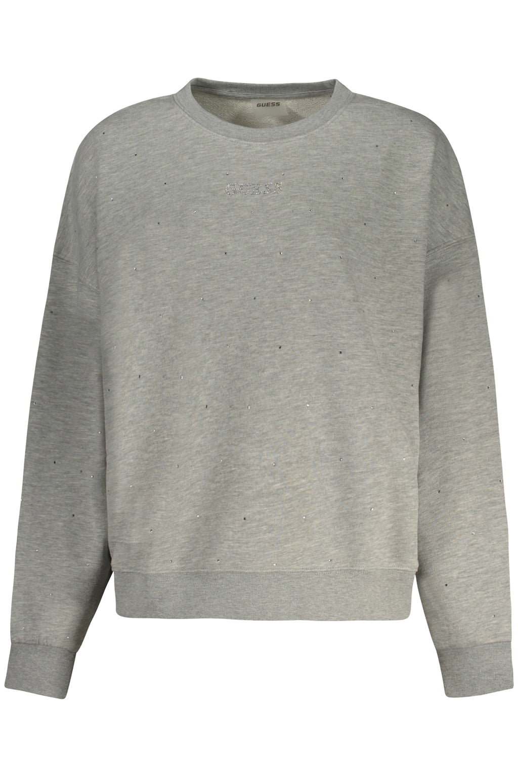 SUDADERA GUESS JEANS SIN CREMALLERA MUJER GRIS