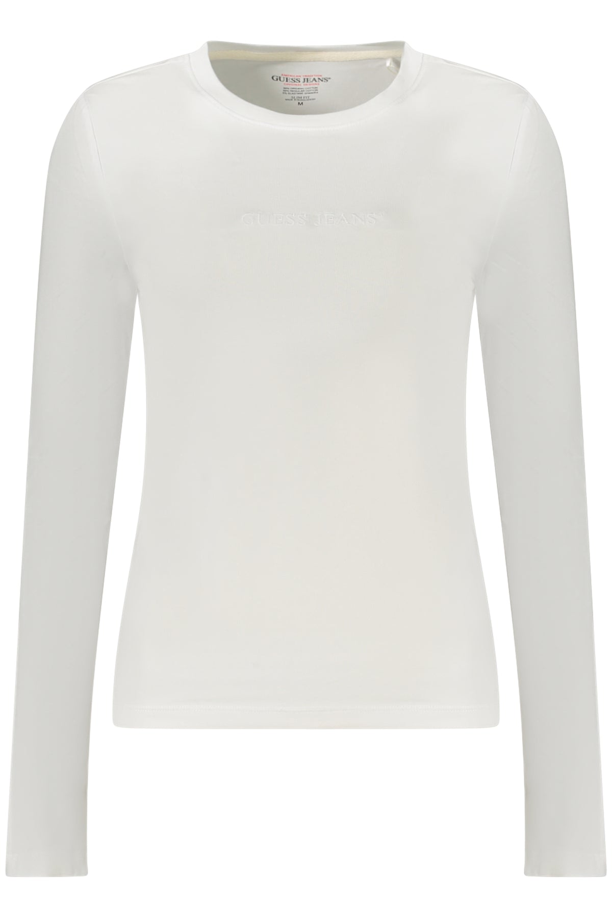 CAMISETA MANGA LARGA GUESS JEANS MUJER BLANCA