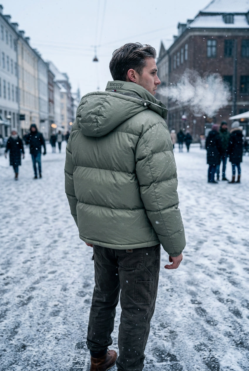 Tommy Hilfiger Giubbotto Uomo Verde